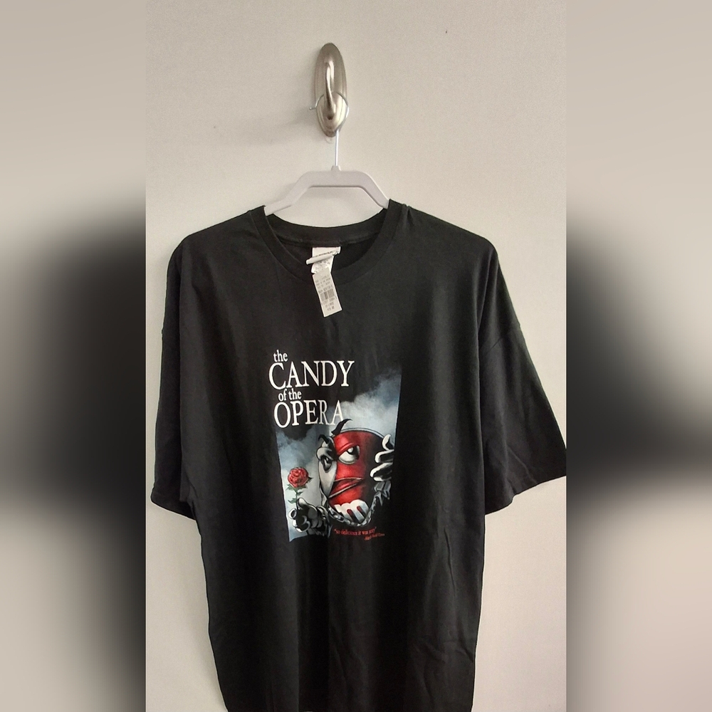 RARE Vintage M & M World "Candy of the Opera" Tee 2X